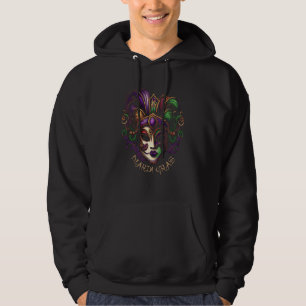 Vintage Mardi Gras Mask  1 Hoodie