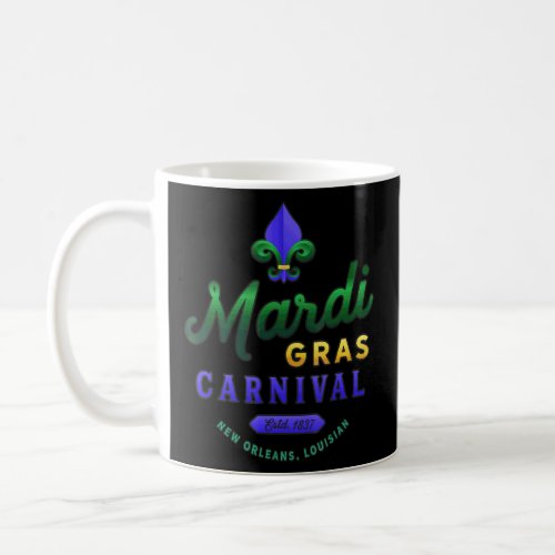 Vintage Mardi Gras New Orleans La  Its Mardi Gras Coffee Mug