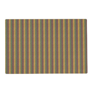 Vintage Mardi Gras striped Placemat