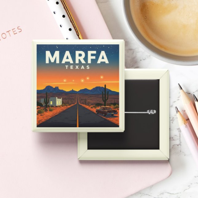 Vintage Marfa Texas Button (Creator Uploaded)