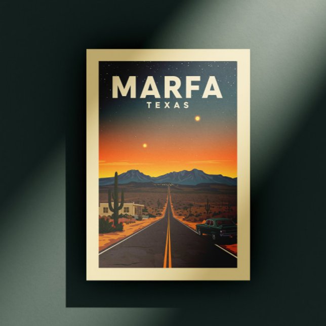 Vintage Marfa Texas Postcard (Creator Uploaded)