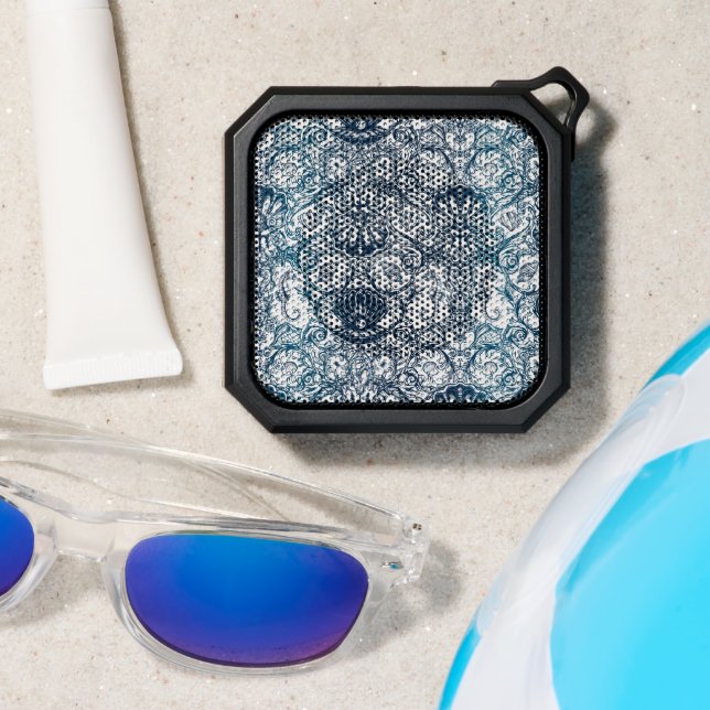 Vintage Marine Pattern Bluetooth Speaker (Insitu(Beach))