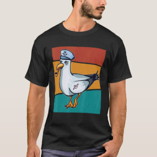 Vintage Marine Seagull T-Shirt