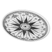 Vintage Mariner's Compass plate (Right Side)