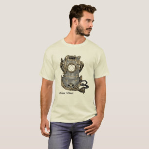 Vintage Mark V Helium Diving Helmet T-Shirt