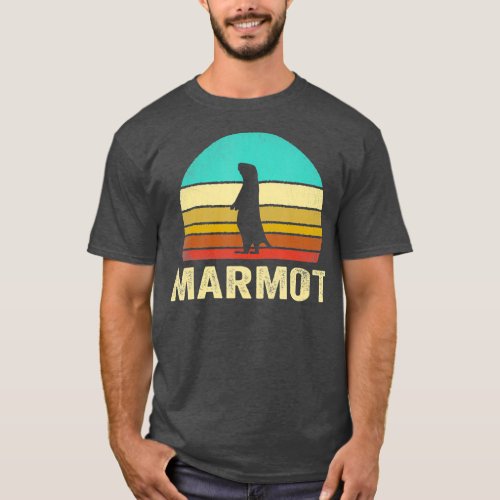 Vintage Marmot  Sunset T_Shirt