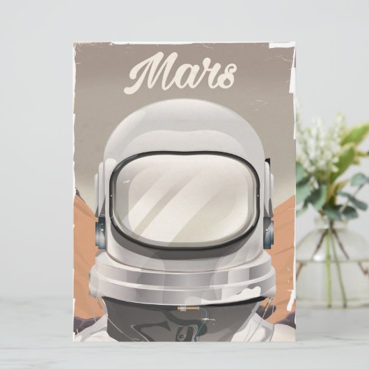 Vintage Mars Astronaut (Standing Front)