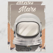 Vintage Mars Astronaut (Front/Back)