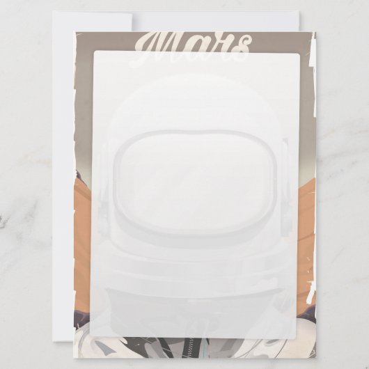 Vintage Mars Astronaut (Back)