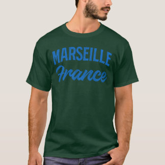 Vintage Marseille France girl T-Shirt