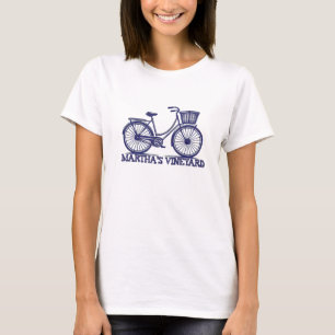 Vintage Martha's Vineyard Cruiser Bicycle Vacation T-Shirt