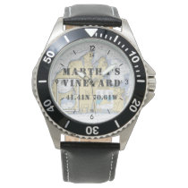 Vintage Martha's Vineyard Nautical  Watch