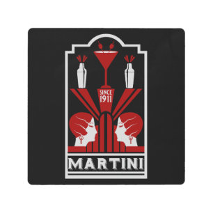 Vintage Martini Art Deco