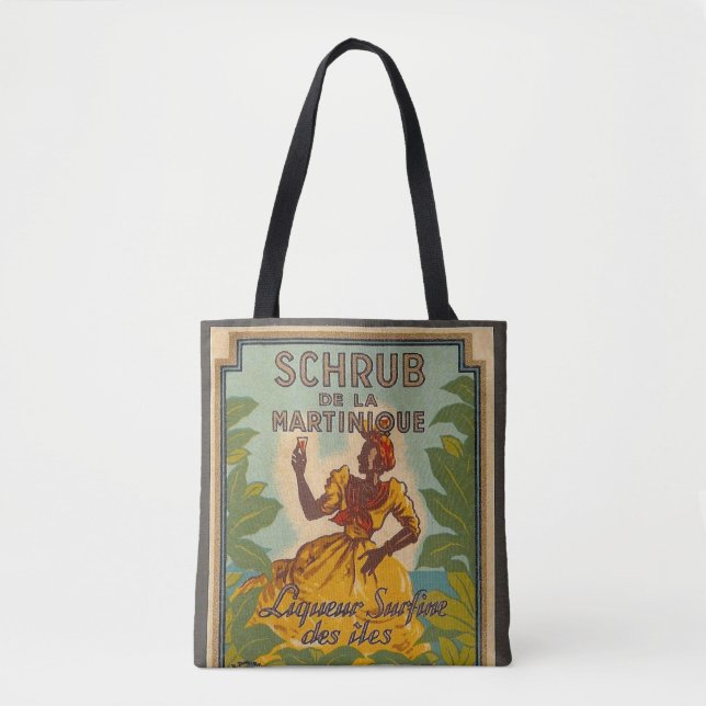 Vintage Martinique Tote Bag (Front)