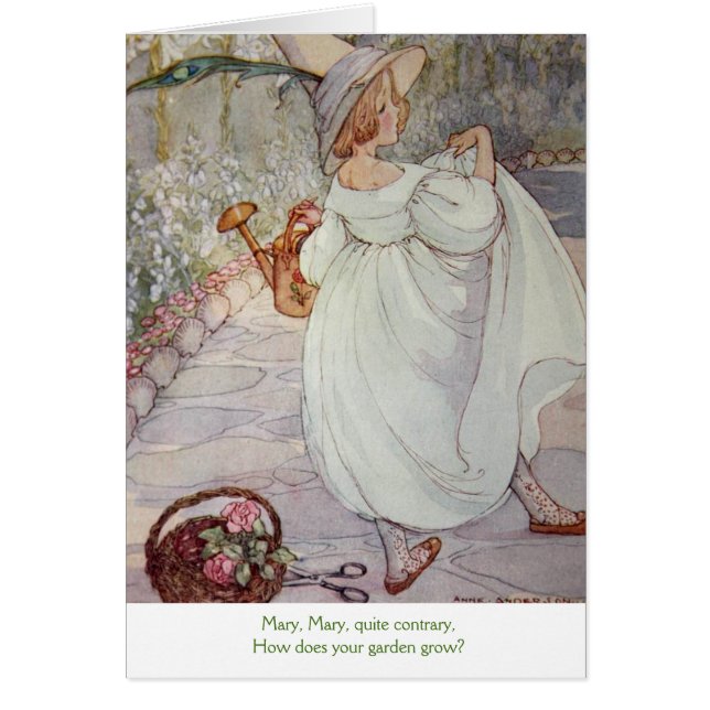 Vintage - Mary, Mary Quite Contrary, (Front)