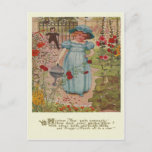 Vintage Mary, Mary Rhyme Postcard at Zazzle