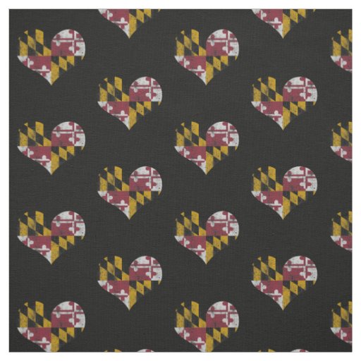 State Of Maryland Fabric Zazzle