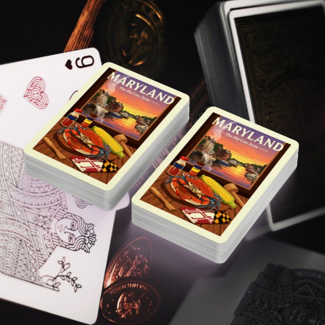  Vintage Maryland Poker Cards (Creator Uploaded)