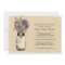 Vintage Mason Jar and Wildflowers Bridal Shower