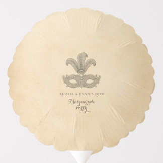 Vintage Masquerade Party Balloon