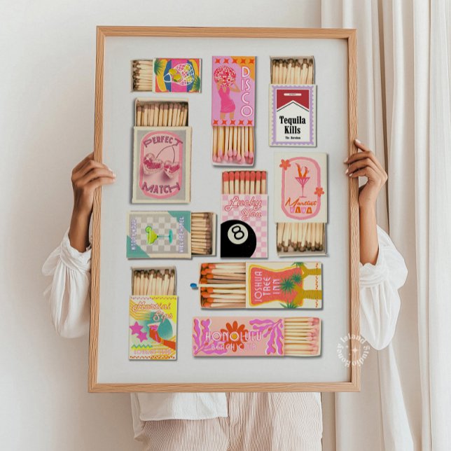 Vintage Matchbox Poster (Creator Uploaded)