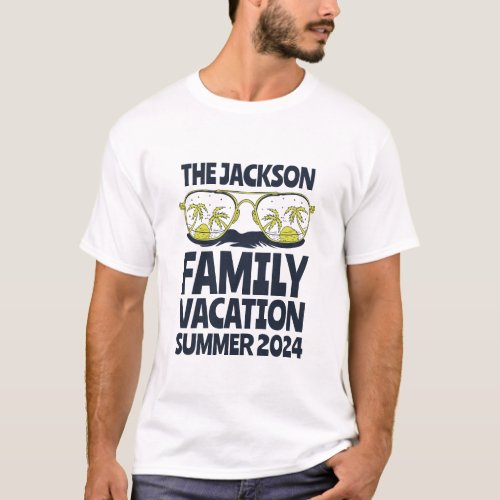 Vintage Matching Family Trip Beach Holiday T_Shirt
