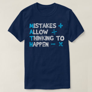 Vintage Math Teacher Funny Saying Gift Funny Math T-Shirt