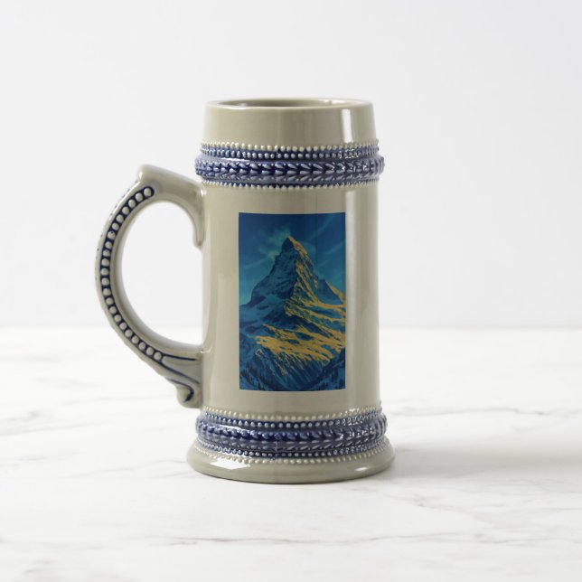 Vintage Matterhorn Beer Stein (Left)