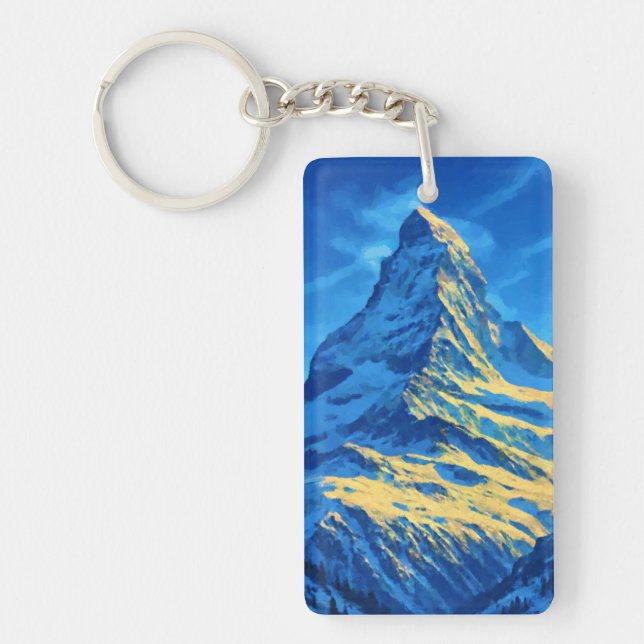 Vintage Matterhorn Keychain (Front)