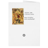 Vintage Maxfield Parrish Alphabet Cards (Back)