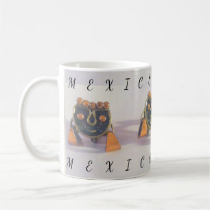 Vintage Mayan Artisan Themed Mexico  Coffee Mug