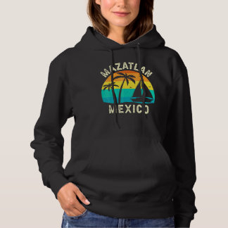 Vintage Mazatlan Mexico Sunset - Matching Family V Hoodie