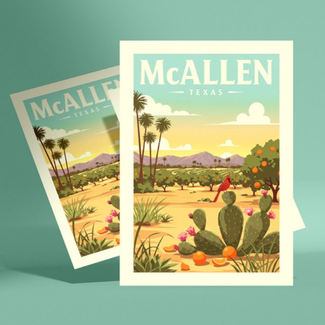 Vintage McAllen Texas Postcard (Creator Uploaded)