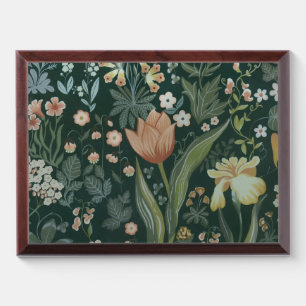 Vintage Meadow Tapestry Award Plaque