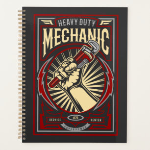 Vintage Mechanic Planner