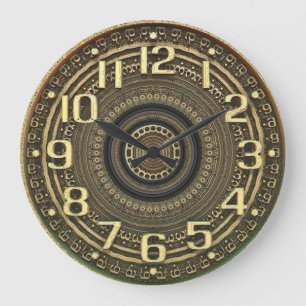 Vintage Mechanical Face Large Clock