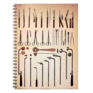 Vintage Medical Instruments Notebook