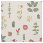 Vintage Medicinal Herbs | Botanical Vintage Herbal Fabric
