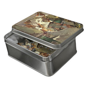 Vintage Medicine, Doctors Performing Surgery in ER Jigsaw Puzzle