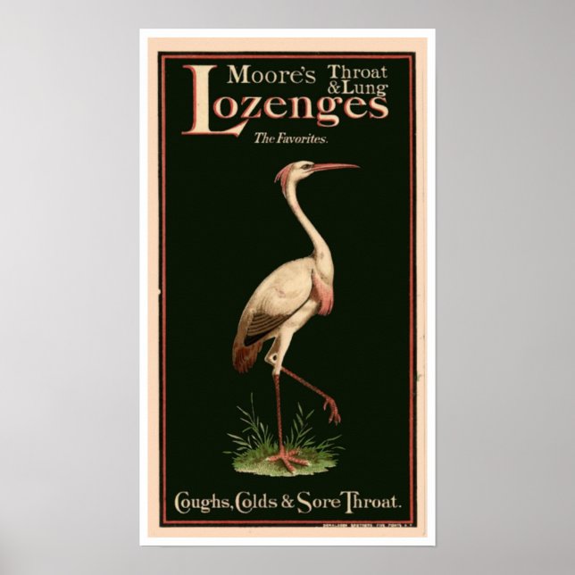 Vintage Medicine Poster (Front)