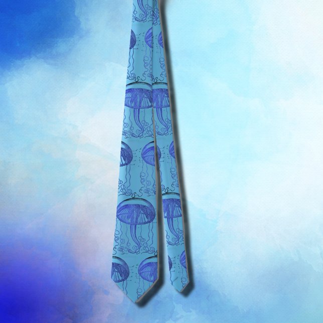 vintage medusa pattern neck tie (Creator Uploaded)