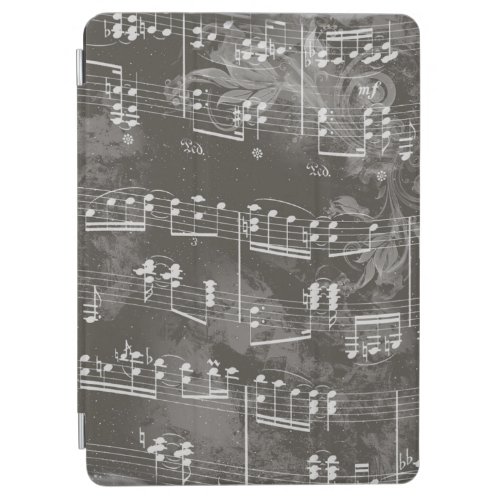 Vintage Melancholy Music Sheet Notes iPad Air Cove iPad Air Cover