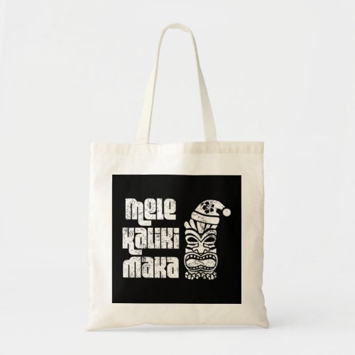 Vintage _ Mele Kalikimaka _ Hawaiian Christmas _ T Tote Bag