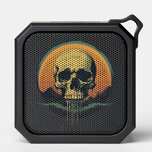 Vintage Melting Skull Bluetooth Speaker