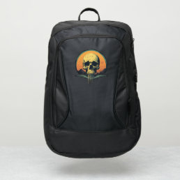 Vintage Melting Skull Port Authority&#174; Backpack