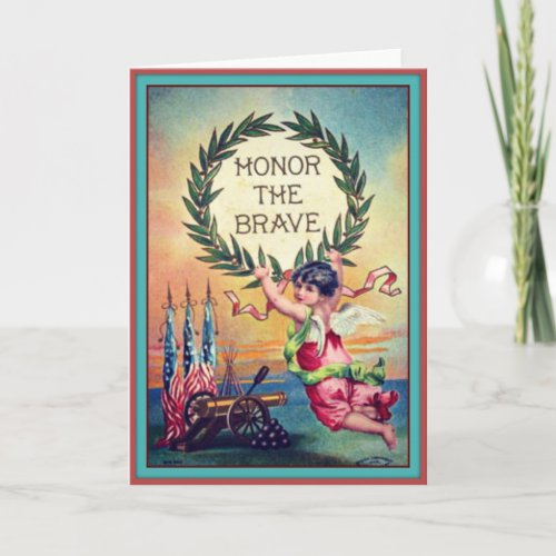 Vintage Memorial Day Greeting Card