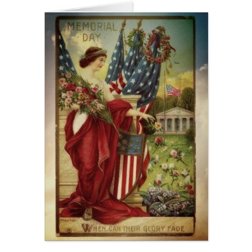 Vintage Memorial Day Greeting Card Vintage Memorial Day Greeting Card