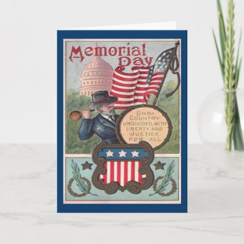Vintage Memorial Day _ One Country Card