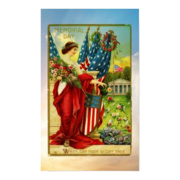 Vintage Memorial Day Poster Vintage Memorial Day Poster