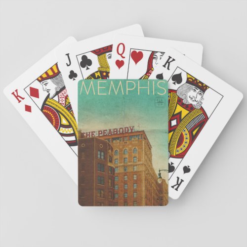 Vintage Memphis Playing Cards